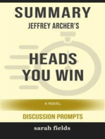 Summary of Jeffrey Archer's Heads You Win: A Novel (Discussion Prompts)