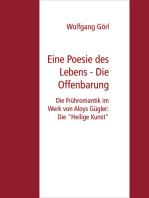 Eine Poesie des Lebens - Die Offenbarung: Die Frühromantik im Werk von Aloys Gügler: Die "Heilige Kunst"