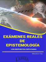 Exámenes Reales de Epistemología: EXÁMENES
