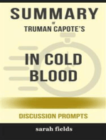 Summary of Truman Capote's In Cold Blood: A True Account of a Multiple Murder and Its Consequences (Discussion Prompts)