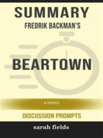 Summary of Fredrik Backman's Beartown: A Novel : Discussion Prompts
