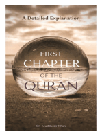 First Chapter of the Quran: A Detailed Explanation