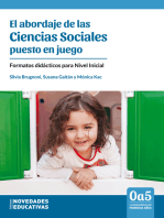 El abordaje de las Ciencias Sociales puesto en juego: Formatos didácticos para nivel inicial