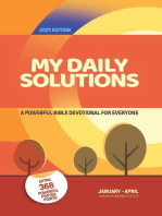 My Daily Solutions 2021 January-April: Daily Devotional Volume 2, #2