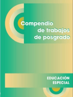 Compendio de trabajos de posgrado para Educación Especial