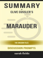 Summary of Clive Cussler's Marauder: The Oregon: Discussion Prompts
