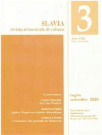 Slavia N. 2020 3: Rivista Culturale