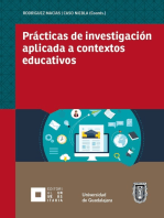 Prácticas de investigación aplicada a contextos educativos