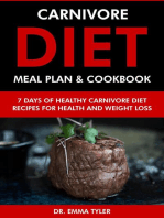 Carnivore Diet Meal Plan & Cookbook