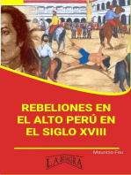 Rebeliones en el Alto Perú en el Siglo XVIII: RESÚMENES UNIVERSITARIOS