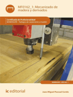 Mecanizado de madera y derivados. MAMD0209: Trabajos de carpintería y mueble
