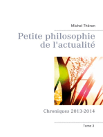 Petite philosophie de l'actualité: Chroniques 2013-2014