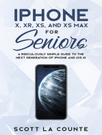 iPhone X, XR, XS, and XS Max for Seniors