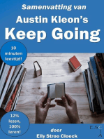 Samenvatting van Austin Kleon's Keep Going: Zelfontwikkeling Collectie