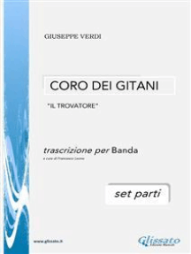 Coro dei Gitani - per Banda da Concerto (set parti): Il Trovatore