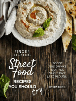 Finger Licking Street Food Recipes You Should Try