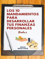 Los 10 Mandamientos para Desarrollar tus finanzas Personales Parte 2