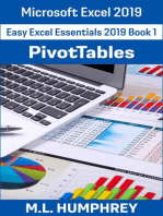 Excel 2019 PivotTables: Easy Excel Essentials 2019, #1