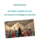 En Christ, renaître à la vie: Une lecture de la théologie de saint Paul