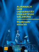 Almanach der Universität Mozarteum Salzburg: Studienjahr 2019/20
