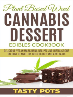 Plant Based Weed Cannabis Dessert Edibles Cookbook 