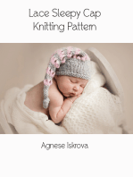 Lace Sleepy Cap Knitting Pattern