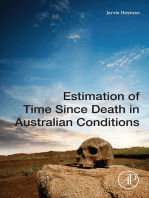 Estimation of Time since Death in Australian Conditions