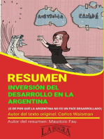Resumen de Inversión del Desarrollo en la Argentina: RESÚMENES UNIVERSITARIOS