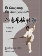 Di Guoyong on Xingyiquan Volume III Weapons E-reader
