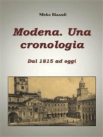 Cronologia di Modena Dal 1815 ad oggi