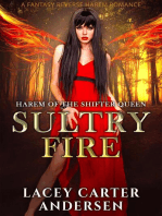 Sultry Fire: A Fantasy Reverse Harem Romance: Harem of the Shifter Queen, #1