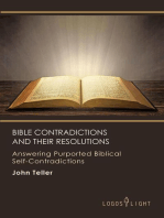 Bible Contradictions and Their Resolutions