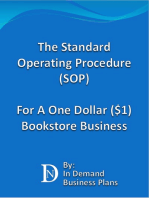 The Standard Operating Procedure (SOP) For A One Dollar ($1) Bookstore Business