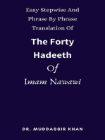Easy Stepwise And Phrase By Phrase Translation Of The Forty Hadeeth Of Imam Nawawi