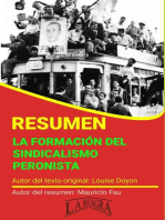 Resumen de La Formación del Sindicalismo Peronista de Louise Doyon: RESÚMENES UNIVERSITARIOS