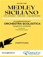 Medley Siciliano - Orchestra Scolastica (partitura)