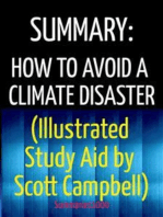 Summary: How to Avoid a Climate Disaster (Illustrated Study Aid by Scott Campbell): The Solutions We Have and the Breakthroughs We Need