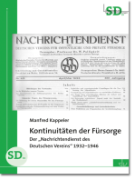Kontinuitäten der Fürsorge: Der "Nachrichtendienst des Deutschen Vereins" 1932-1946 (SD 59)