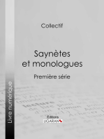 Saynètes et monologues