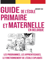 Guide pratique de l'école primaire et maternelle en Belgique: Guide pratique à l'usage des parents