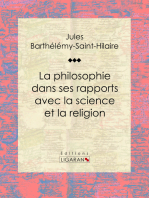 La philosophie dans ses rapports avec la science et la religion