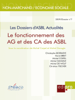 Le Fonctionnement des AG et des CA des ASBL: Les Dossiers d'Asbl Actualités