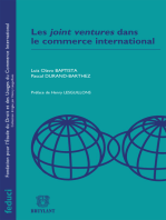 Les joint ventures dans le commerce international