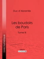 Les Boudoirs de Paris: Tome III