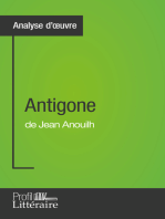Antigone de Jean Anouilh (Analyse approfondie):  Approfondissez votre lecture des romans classiques et modernes avec Profil-Litteraire.fr