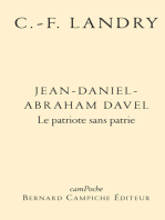 Jean-Daniel-Abraham Davel: Le patriote sans patrie