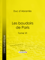 Les Boudoirs de Paris: Tome VI