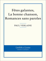 Fêtes galantes, La bonne chanson, Romances sans paroles