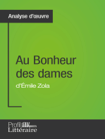 Au Bonheur des dames d'Émile Zola (Analyse approfondie): Approfondissez votre lecture des romans classiques et modernes avec Profil-Litteraire.fr