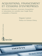 Acquisition, financement et cessions d'entreprises: Instruments financiers, structures d'acquisition et mécanismes de contrôle sous l'angle fiscal, comptable et financier